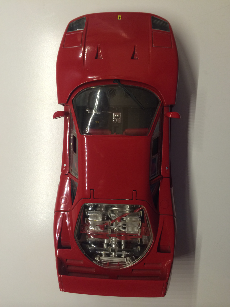 Illustration for article titled Ferrari F40: A Die-cast Review